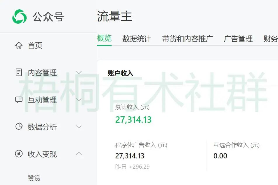 公众号写文章怎么挣钱？乘坐顺风车玩流量主，日收益100—300